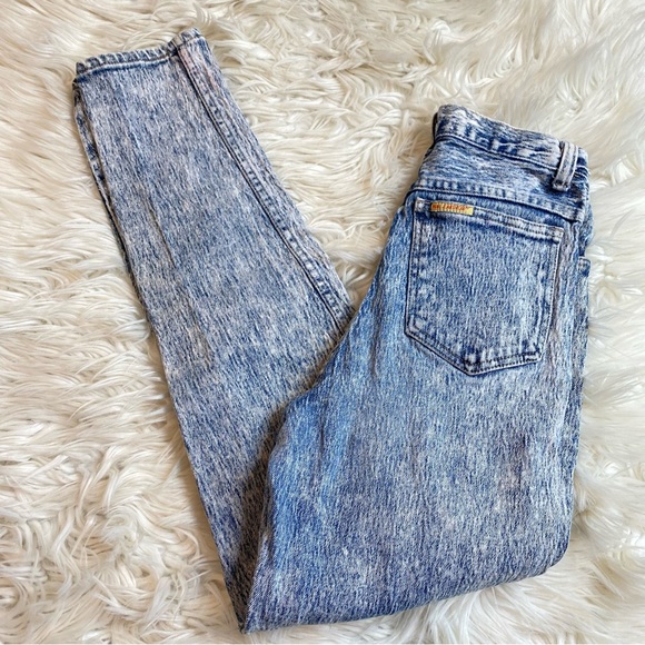 Vintage 80’s mom jeans PURE JEANSWEAR acid wash look size 7 - Picture 5 of 8